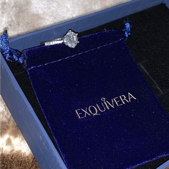 Diamond Engagement/Promise Ring - Picture 2 of 5